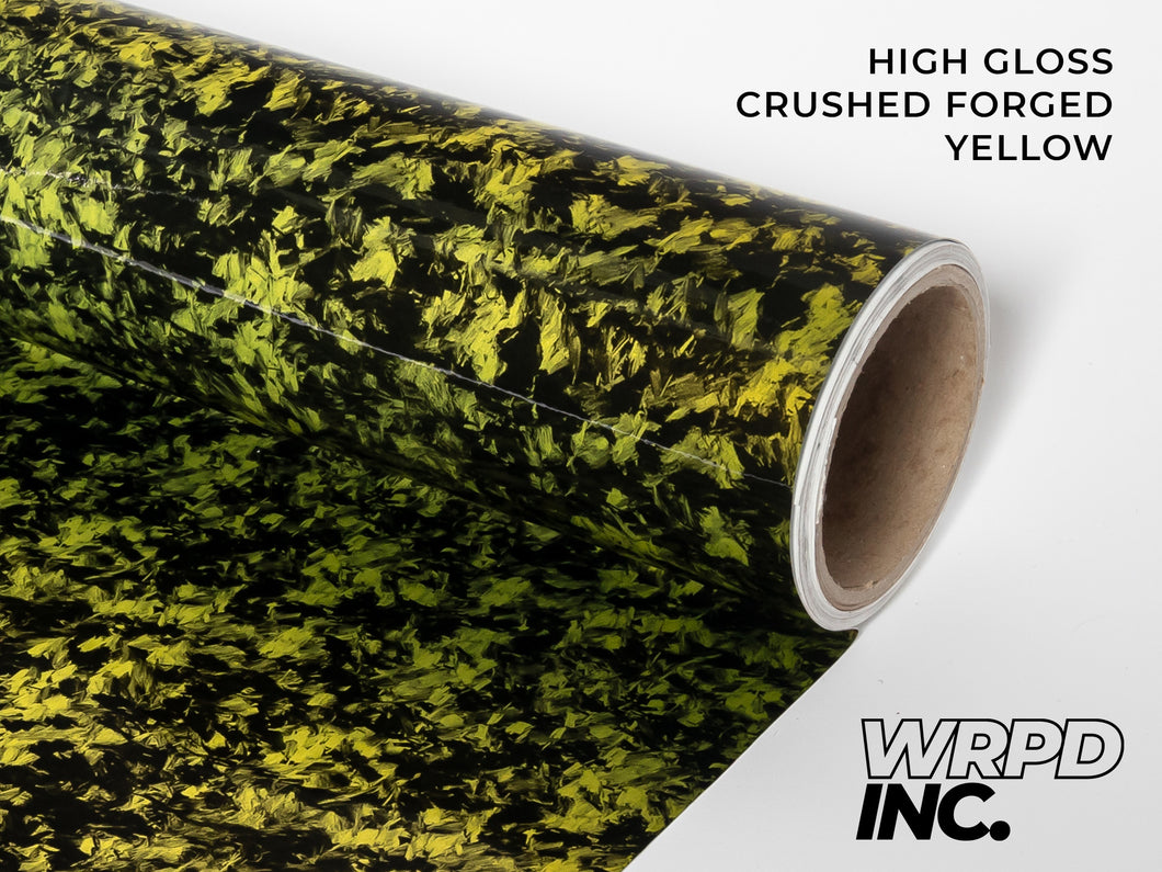 WRPD. Crushed Forged Carbon - Yellow