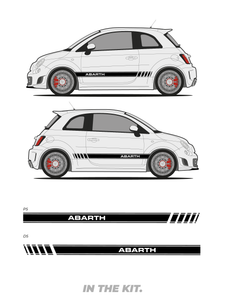 Fiat Abarth 595 Stripe kit