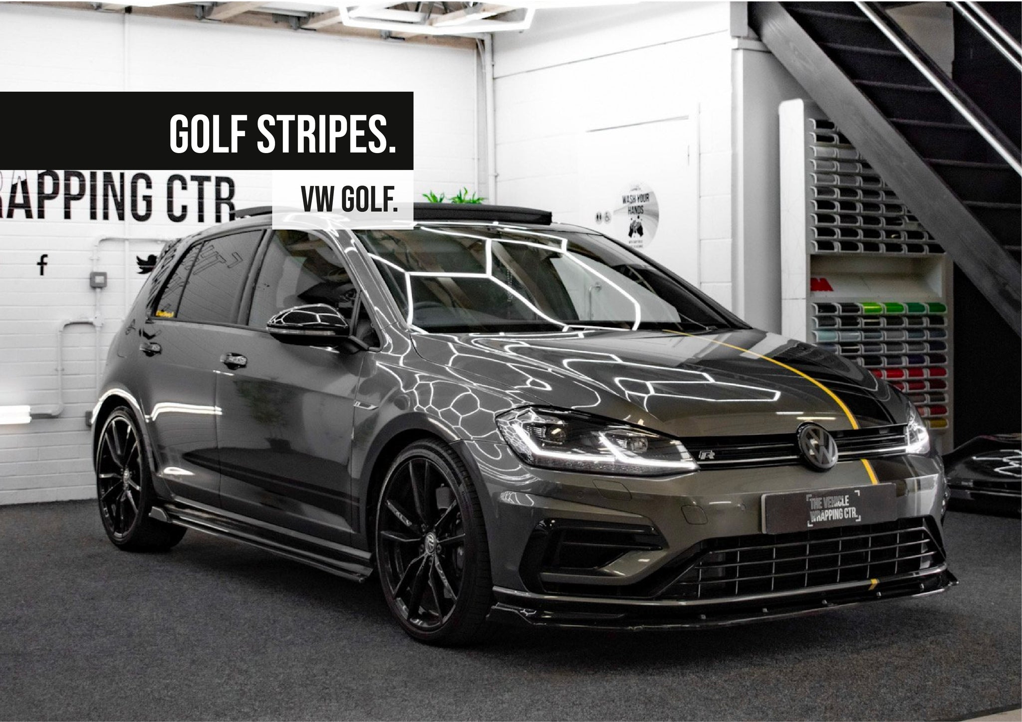 VW Golf R Matte Black Vinyl Wrap  Vw golf, Volkswagen, Volkswagen golf